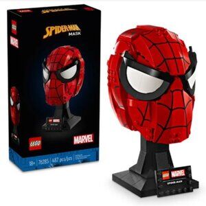 Lego Marvel Spider-Man's Mask Head #76285, 487 pieces, Brand New in Box